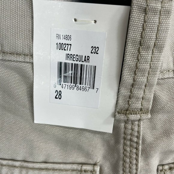 Carhartt Mens Size 28 Irregular Fit Canvas Shorts - Picture 9 of 10